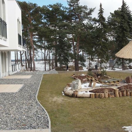 3 Zimmer Ferienwohnung Haus Meeresblick Mit Meerblick A005 Mit Suedterrasse Und Strandkorb Baabe Kültér fotó